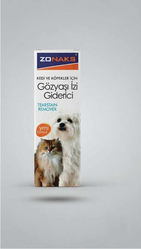Zonaks Evcil Hayvan Göz Çevresi Leke ve Gözyaşı Akıntısı Temizleyici 50 ml